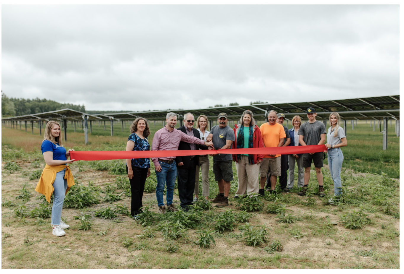 Nautilus Solar Energy Opens Community Solar Farm Built on Former Sand Quarry